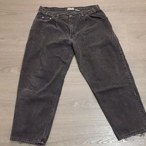 Big Men’s Black Jeans Merona 40 30